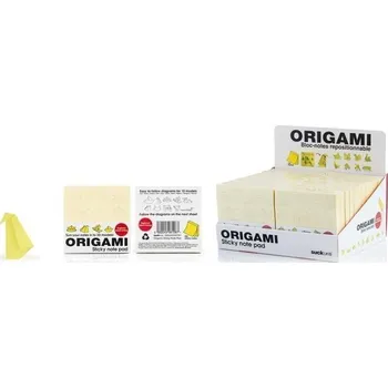 Blok Samolepící bloček Origami 75 x 75 mm