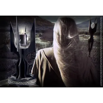 Svícen Pán prstenů: Kovový svícen Sarumanova hůl