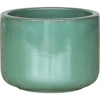 Květináč Květináč, ø 19 × 15 cm, keramika, nefritově zelená 17709,1571