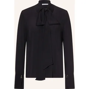 Dámské oblečení Patrizia Pepe Dámská Halenka S Vázačkou, černá, 34