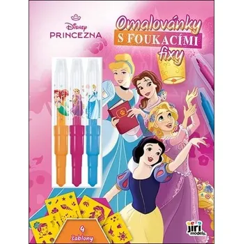 Disney Princezny - Omalovánky s foukacími fixy