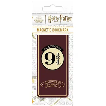 Bytová dekorace Harry Potter Záložka magnetická - 9 a 3/4