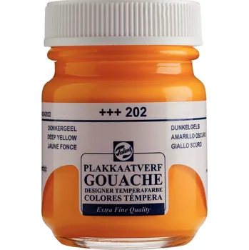 Speciální výtvarná barva Talens Extra Fine Kvašová barva Deep Yellow 50 ml 1 ks