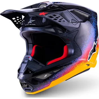 Auto-moto Motokrosová helma Alpinestars Supertech S-M10 limitovaná edice Black Hole černo-barevná
