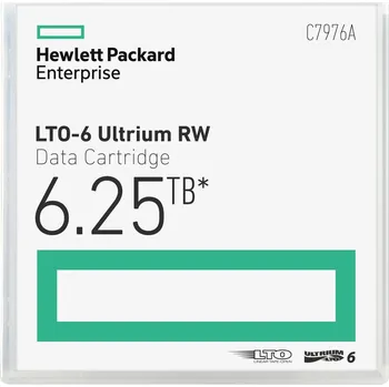 HPE LTO-6 Ultrium C7976A datová kazeta