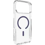 Puro Cover Apple iPhone 17 Pro transparentní, modrá Kompatibilní s MagSafe PUIPC17P63LITEMDKBL