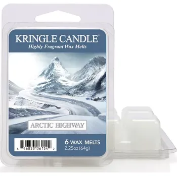 Vůně do bytu Kringle Candle – vonný vosk Arctic Highway, 64 g