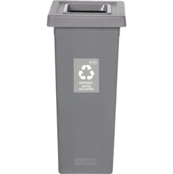 Odpadkový koš IGOTREND Igotrend, 719005 Koš na tříděný odpad 53 l, FIT BIN šedá/šedá