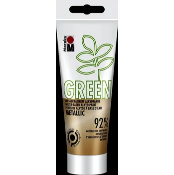 Marabu Green Alkydová barva - zlatá 100 ml