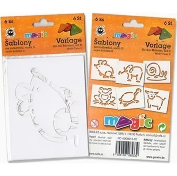 MAGIC papírové šablony na malování ZVÍŘÁTKA II.