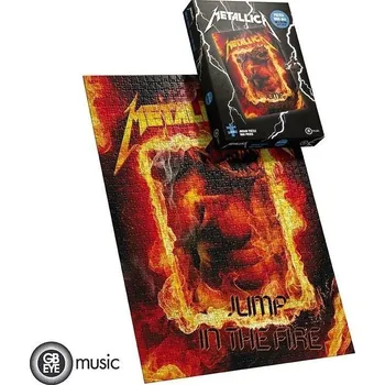 Hračka Puzzle Metallica Fire Demon 1000 dílků