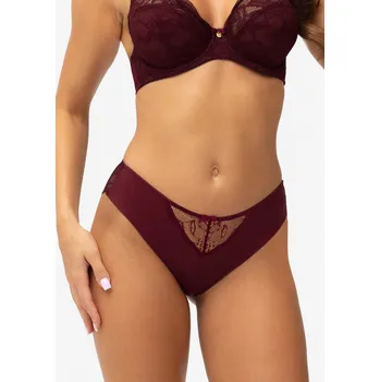 Kalhotky GATTA Kalhotky Peony-brazilian Barva: bordová, Velikost: XL