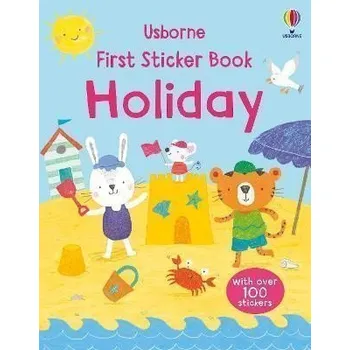 Anglický jazyk First Sticker Book Holiday