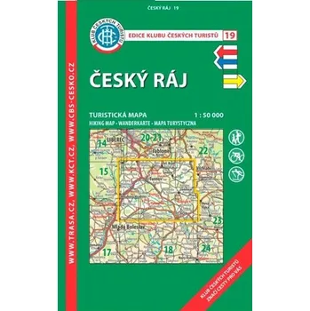 KČT 19 Český ráj 1:50 000/ 9. vydání 2023