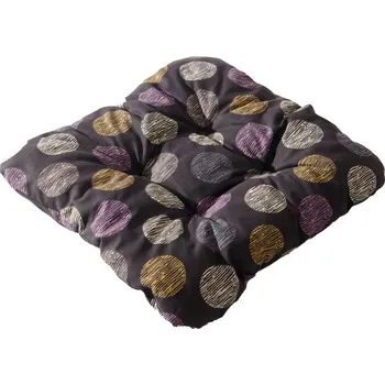 Podsedák NOVINKA 2026 ! PODSEDÁKY NA ŽIDLE - ČERNÉ KOLEČKA 40x40 cm