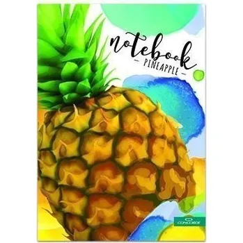 Concorde Záznamní kniha A5 linka 8 mm, 200 listů