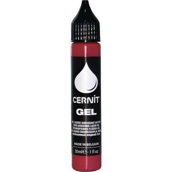 CERNIT Polymérový tekutý gel 30 ml - červený