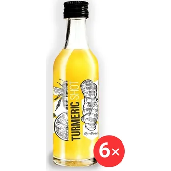 Iontový nápoj GymBeam Turmeric Shot 6 x 50 ml