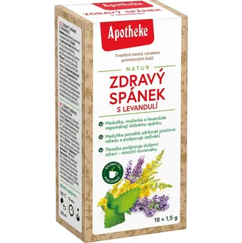 Apotheke Zdravý spánek s levandulí čaj 18x1,5g