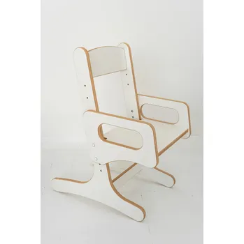 Jídelní židlička Vingo Dětská rostoucí židlička - bílá