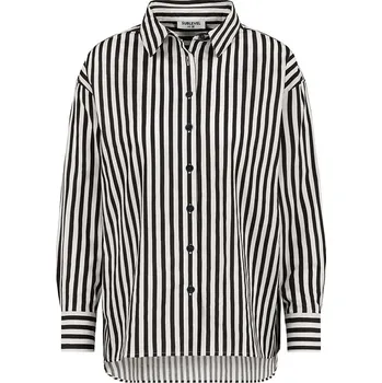 Dámská košile Košile Sublevel Schwarz/ Weiß 822652 XL