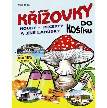 Kniha Křížovky do košíku - Houby, recepty a jiné lahůdky