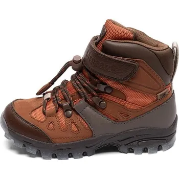 Dívčí kozačky Boty bisgaard Braun/ Orange 2242254 33