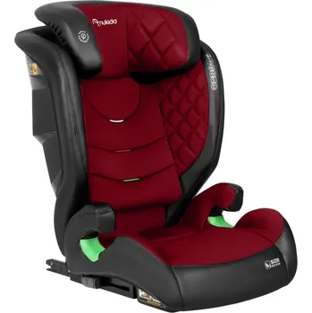 Autosedačka Nukido 710003 Autosedačka Louis ISOFIX 15-36 kg, 100-150 cm, černo‑červená