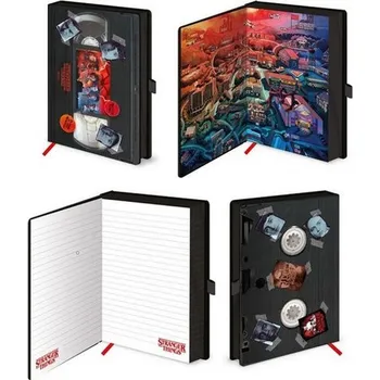 Blok Stranger Things zápisník - VHS