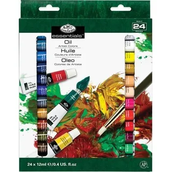 Royal & Langnickel Olejové barvy ARTIST 24x12ml + 2 štětce