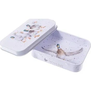 Svačinový box Plechová krabička na drobnosti "Quackers" Wrendale Designs - kachna