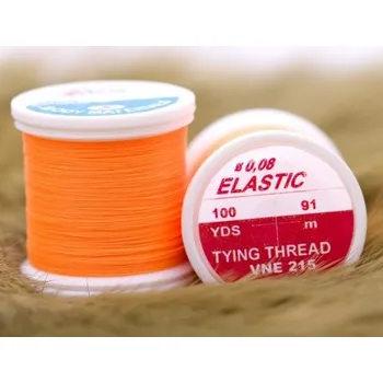 Hends Elastic 0,08mm vázací nit Fluo Orange