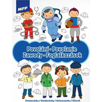 omalovánky Omalovánky MFP A4 Povolání 210x276mm/32