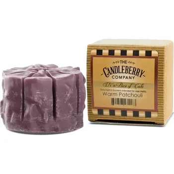 Vůně do bytu Candleberry - vonný vosk Warm Patchouli, 12 g TESTER (TESTOVACÍ BALENÍ)