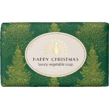 Mýdlo English Soap Company - tuhé mýdlo Happy Christmas, 190g