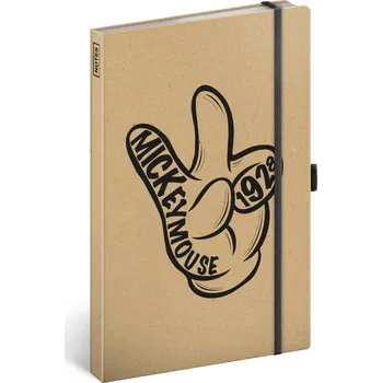 Blok Notes -Mickey Craft linkovaný, 13 × 21 cm