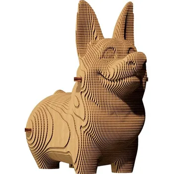 Výtvarná sada 3D skládačka z eko-kartonu: Corgi