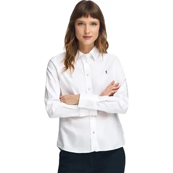 Dámská košile Košile Polo Club Weiß 4360476 L