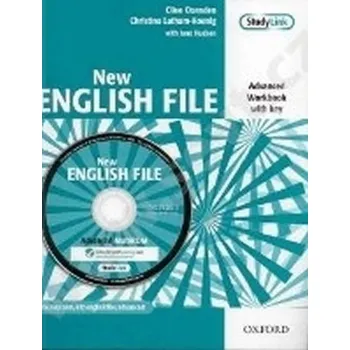 Anglický jazyk New English File Advanced Workbook with Key + Multi-ROM Pack