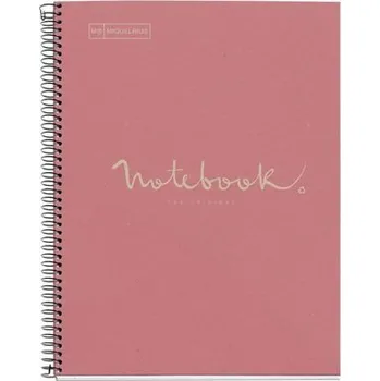 Blok Miquelrius poznámkový blok Recycled A4, 80 g - linkovaný Ecopink