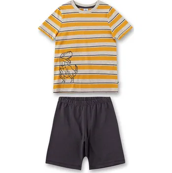 Chlapecké pyžamo Sanetta Gelb/ Schwarz 9667623 98