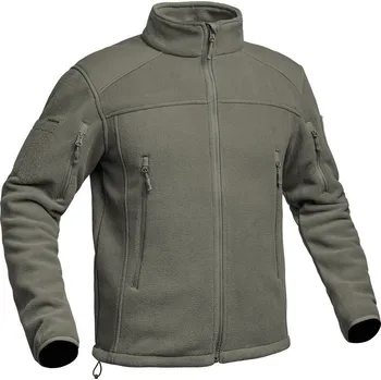 Bunda s kapucí FIGHTER Polar Fleece ZELENÁ Bunda s kapucí FIGHTER Polar Fleece ZELENÁ vel. XXL