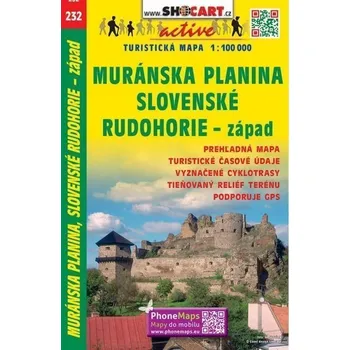 SC 232 Muránska Planina, Slovenské rudohorie vých. 1:100 000
