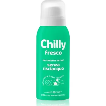 Chilly Fresh No Rinse osvěžující čisticí pěna na intimní hygienu 100 ml