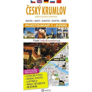Český Krumlov - plán města 1:5 000