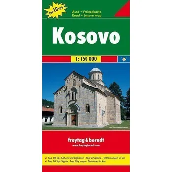 AK 0716 Kosovo 1:150 000 / automapa + mapa volného času