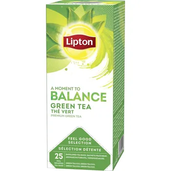 Nápoj Lipton A Moment To Balance zelený čaj 25x 2 g