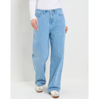 Sinsay - Džíny wide leg - modrá - 228HC-50J - 228HC-50J-34