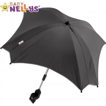 Přeprava dětí Baby Nellys Slunečník, deštník do kočárku Baby Nellys ® - šedý/grafit