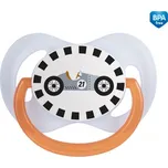 Canpol Babies Canpol babies Dudlík symetrický Racing 0-6 m A - modrý | Velikost koj. oblečení: 0/6 měsíců